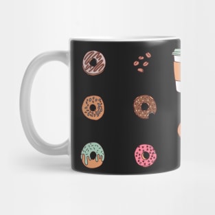 Donuts stickers Mug